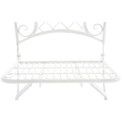 Chaise de jardin Adelar blanc