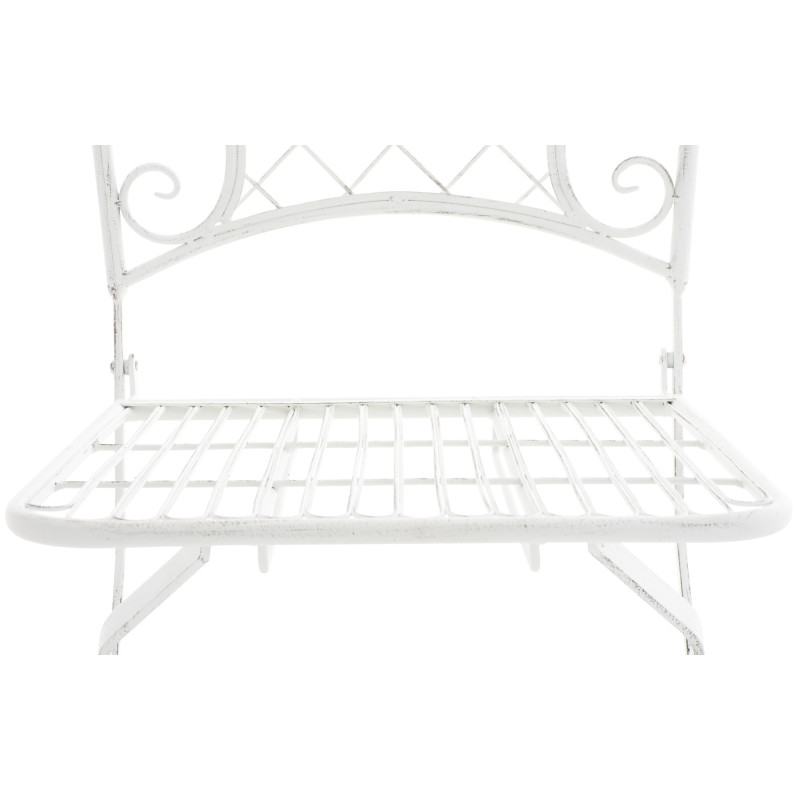 Chaise de jardin Adelar blanc