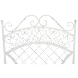 Chaise de jardin Adelar blanc