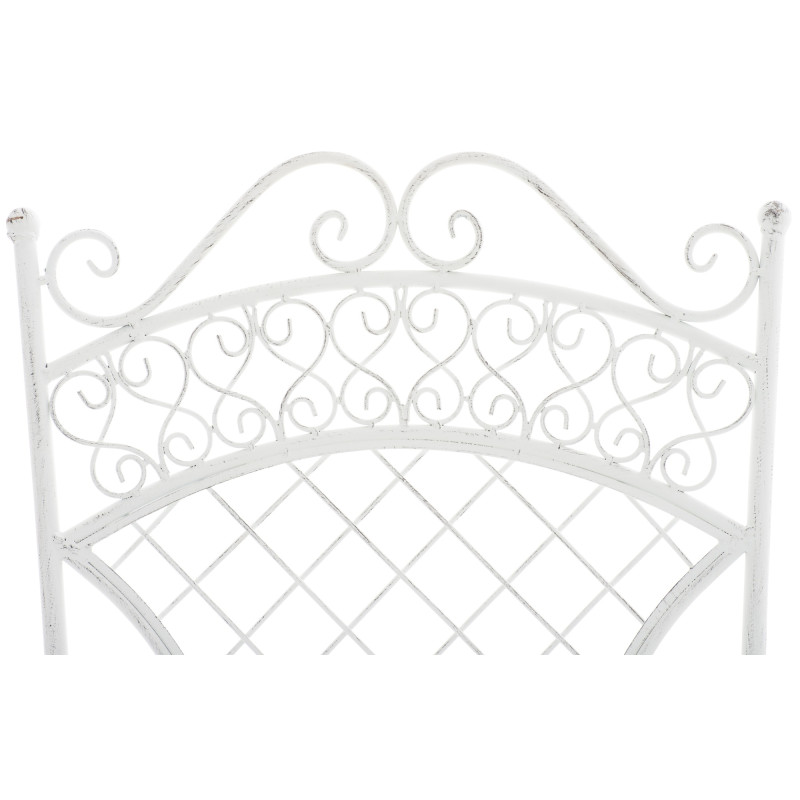 Chaise de jardin Adelar blanc