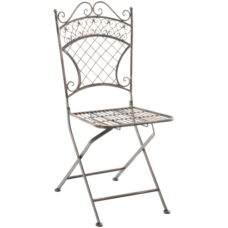 Chaise de jardin Adelar bronze