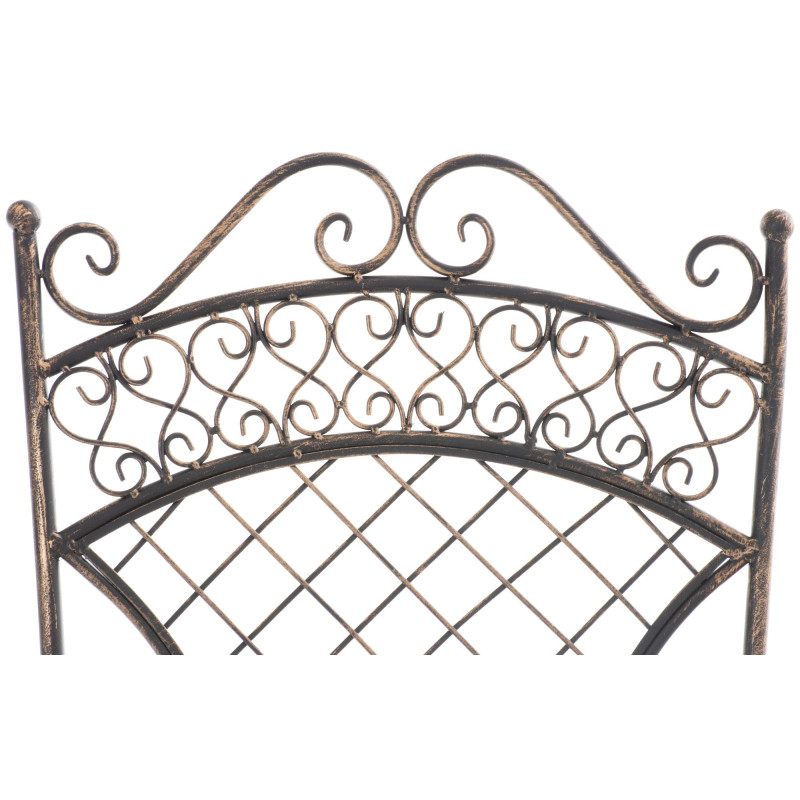 Chaise de jardin Adelar bronze