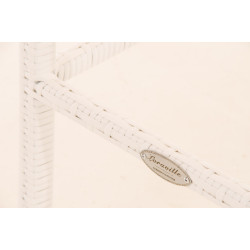 Tabouret de bar Mari blanc crème blanc