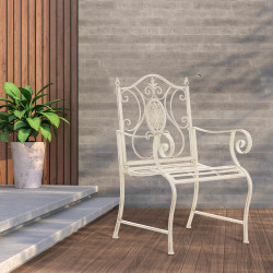 Chaise du Pendjab crème...