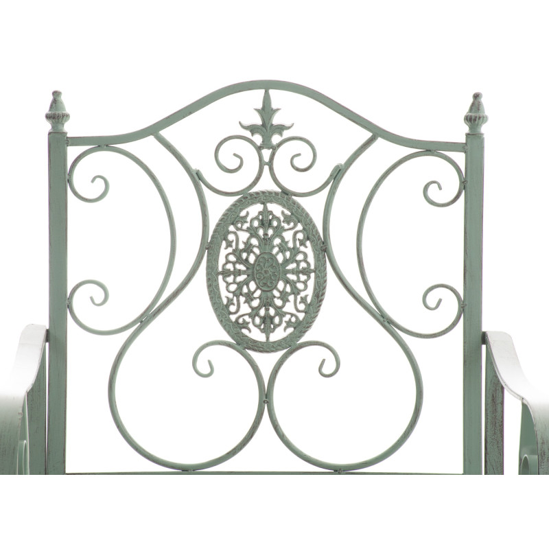 Chaise du Pendjab vert antique