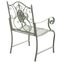 Chaise du Pendjab vert antique
