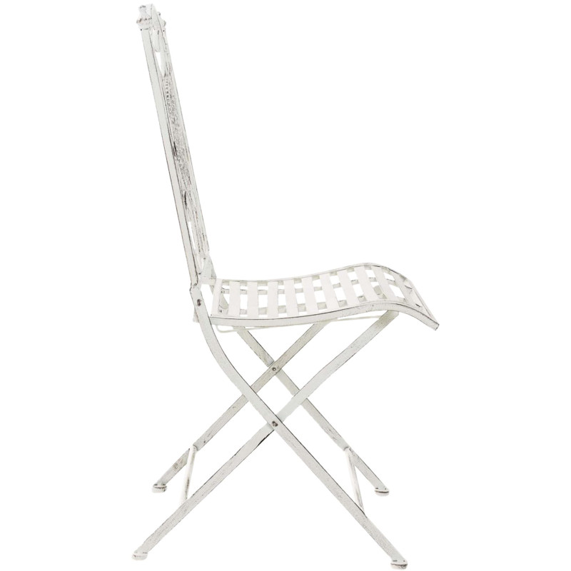 Chaise Sibell blanc antique