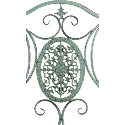 Chaise Sibell vert antique