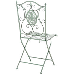 Chaise Sibell vert antique