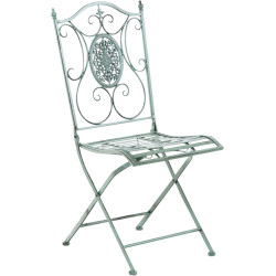 Chaise Sibell vert antique