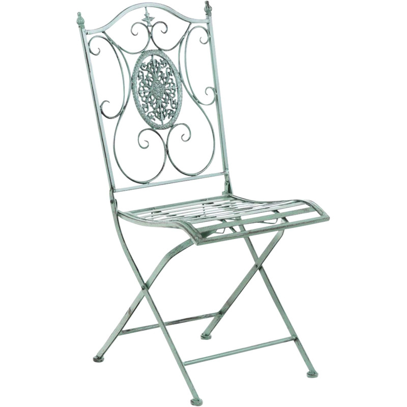 Chaise Sibell vert antique