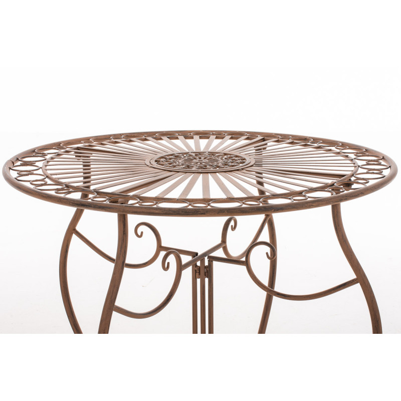 Groupe de sièges Aldeano marron antique