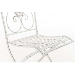 Groupe de sièges Aldeano blanc antique