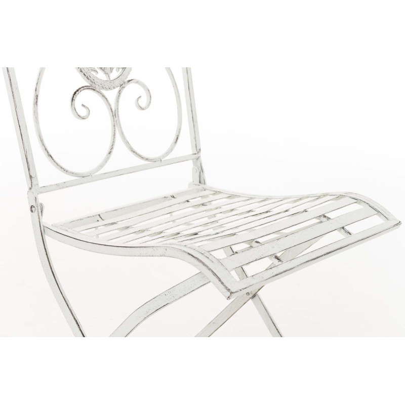 Groupe de sièges Aldeano blanc antique