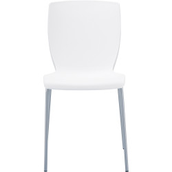 Lot de 2 chaises MIO blanc