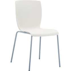 Lot de 2 chaises MIO crème