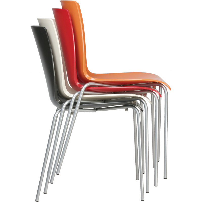 Lot de 2 chaises MIO crème