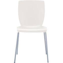 Lot de 2 chaises MIO crème