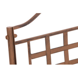 Ensemble de 4 chaises Lotta marron antique