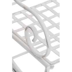 Ensemble de 4 chaises Lotta blanc antique
