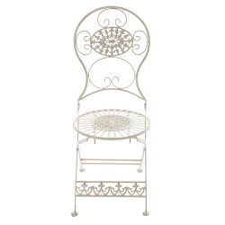 Ensemble de 2 chaises Mani crème antique