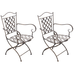 Ensemble de 2 chaises Adara...