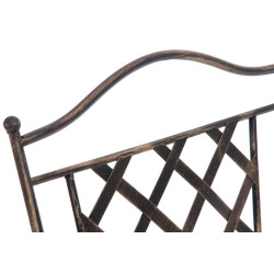 Ensemble de 2 chaises Adara bronze