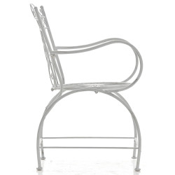 Ensemble de 2 chaises Sheela blanc antique