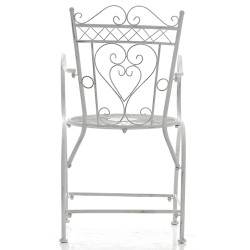 Ensemble de 2 chaises Sheela blanc antique