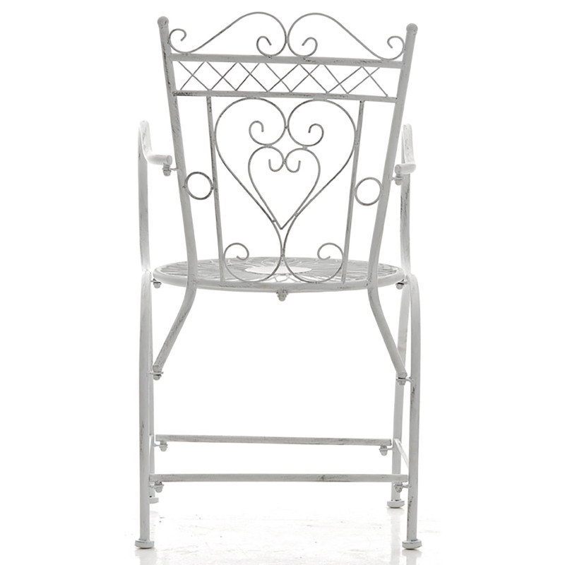 Ensemble de 2 chaises Sheela blanc antique