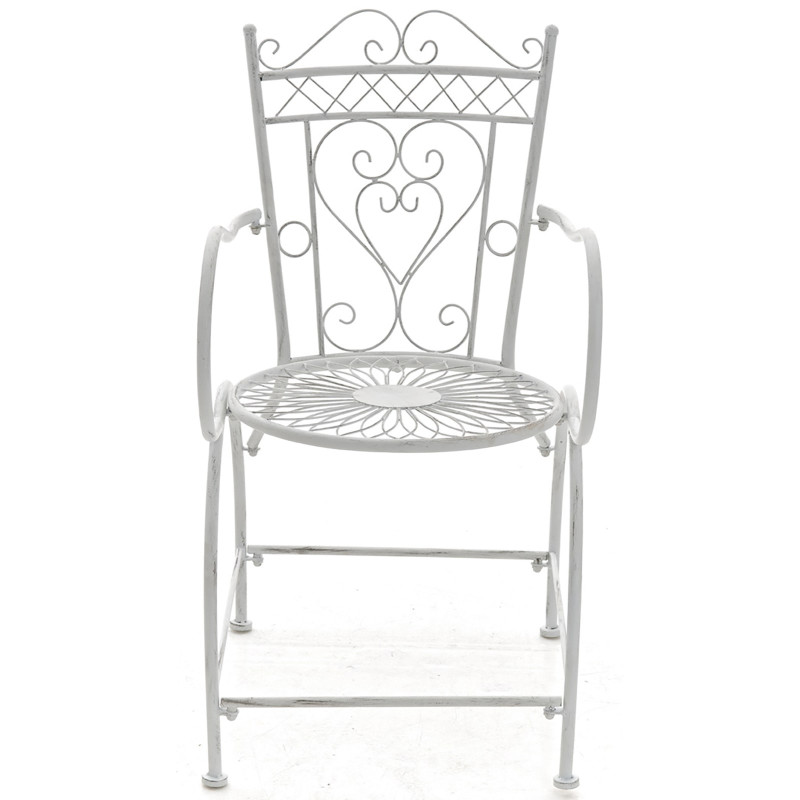 Ensemble de 2 chaises Sheela blanc antique