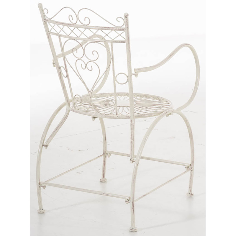 Ensemble de 2 chaises Sheela crème antique