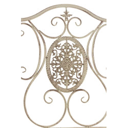 Ensemble de 2 chaises Sibell crème antique