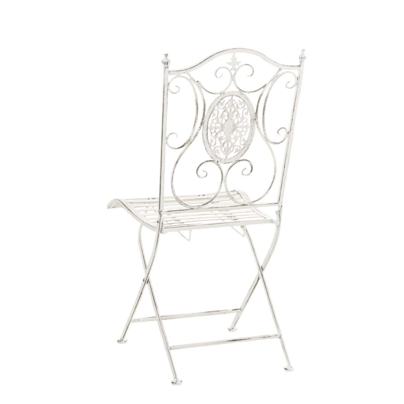 Ensemble de 2 chaises Sibell blanc antique