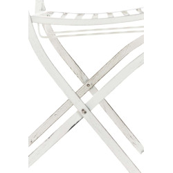 Ensemble de 2 chaises Sibell blanc antique