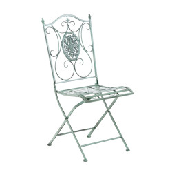 Ensemble de 2 chaises Sibell vert antique