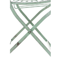 Ensemble de 2 chaises Sibell vert antique