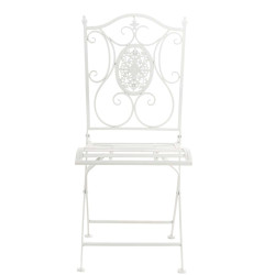 Ensemble de 2 chaises Sibell blanc