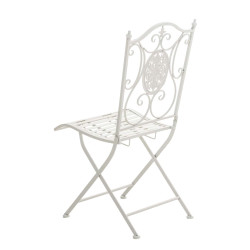 Ensemble de 2 chaises Sibell blanc