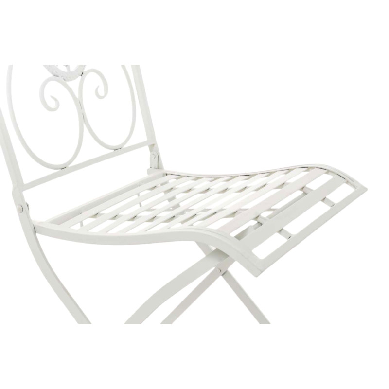 Ensemble de 2 chaises Sibell blanc