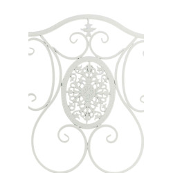 Ensemble de 2 chaises Sibell blanc