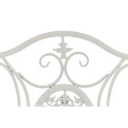 Ensemble de 2 chaises Sibell blanc