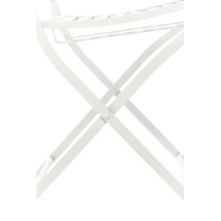 Ensemble de 2 chaises Sibell blanc