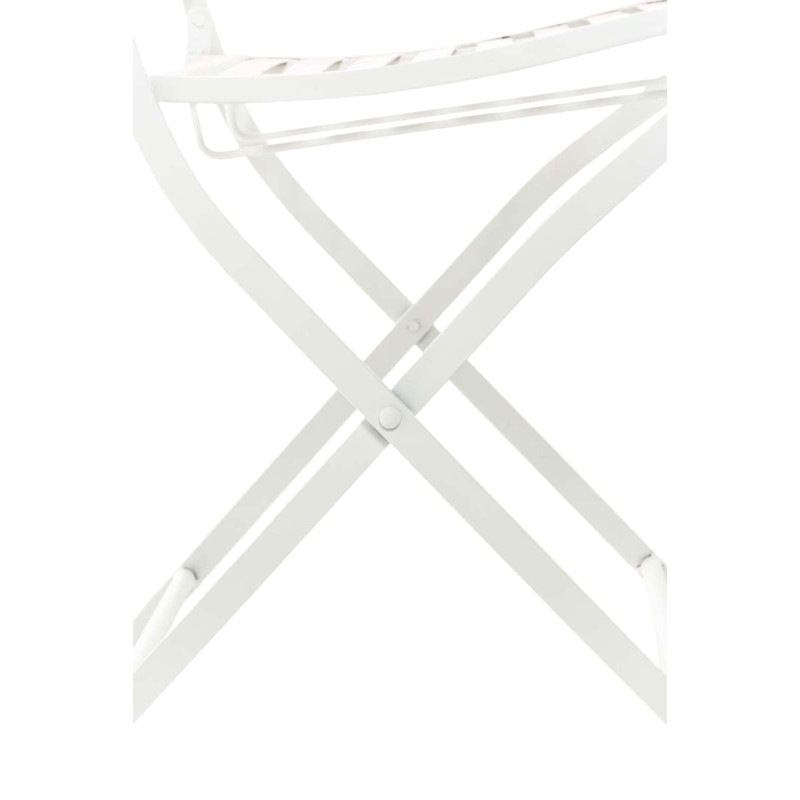 Ensemble de 2 chaises Sibell blanc