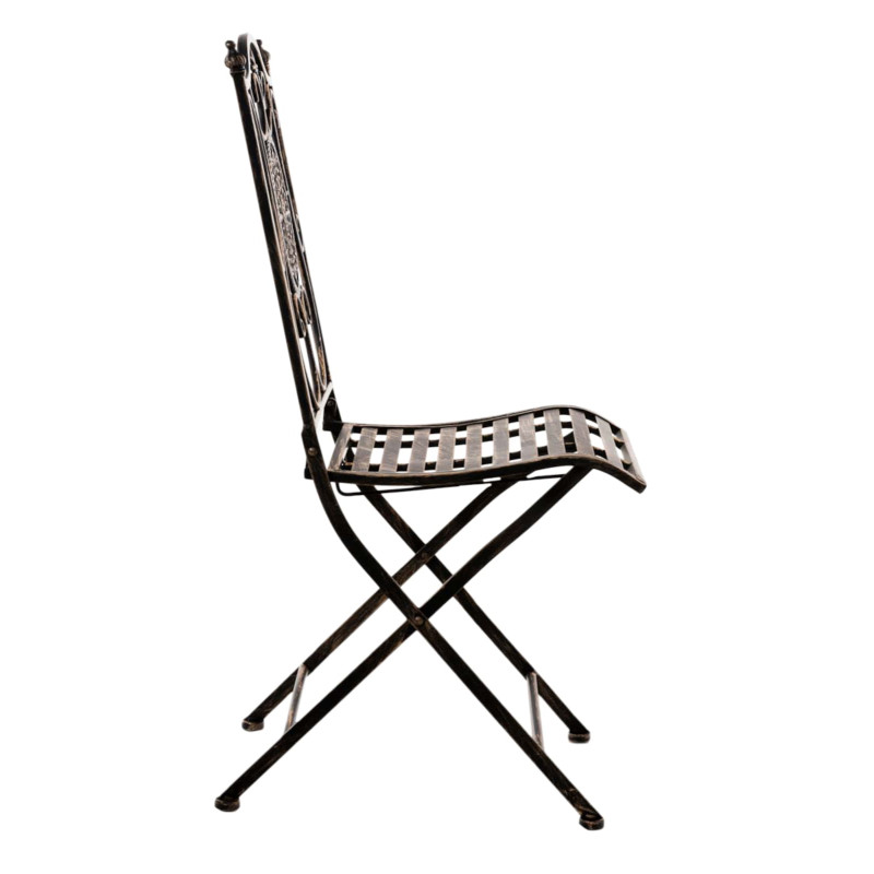Ensemble de 2 chaises Sibell bronze