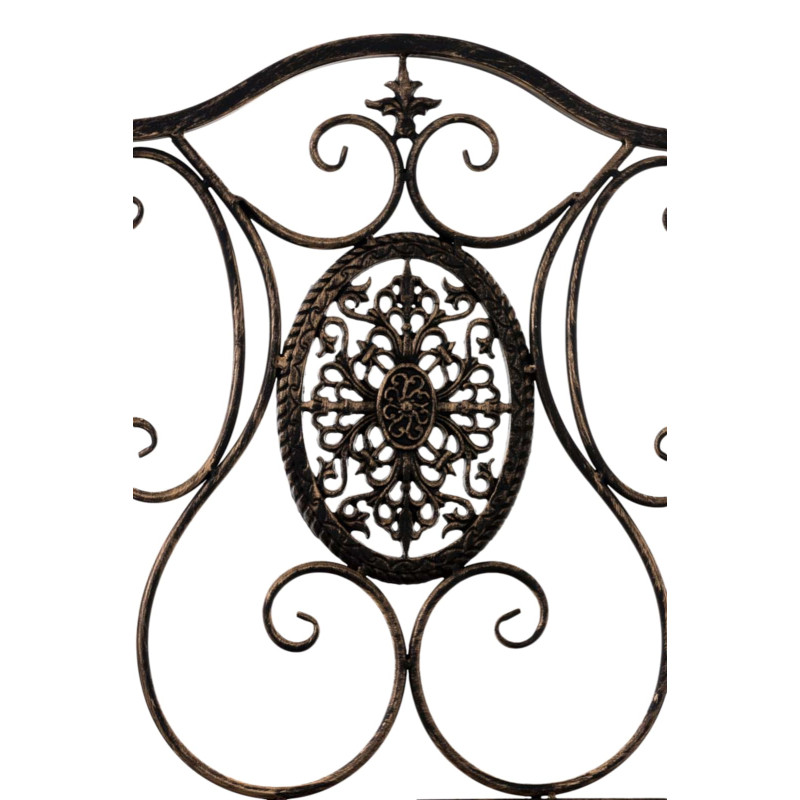 Ensemble de 2 chaises Sibell bronze