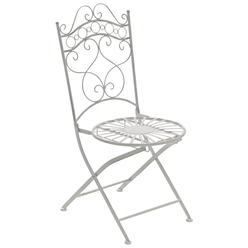 Ensemble de 2 chaises Indra blanc antique