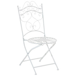 Ensemble de 2 chaises Indra blanc