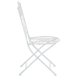 Ensemble de 2 chaises Indra blanc