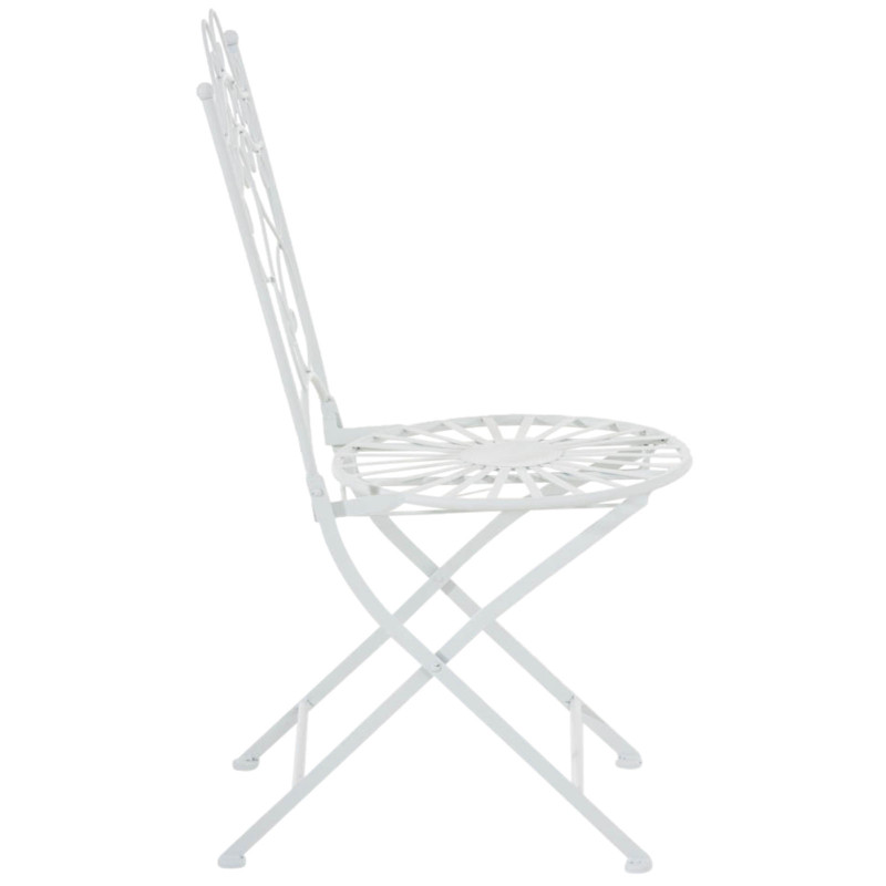 Ensemble de 2 chaises Indra blanc